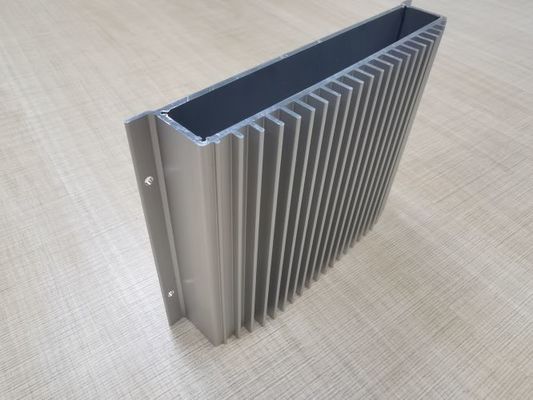 Fitting Cooling Extruded Aluminium Profiles Parts 6063 T5 For Radiator