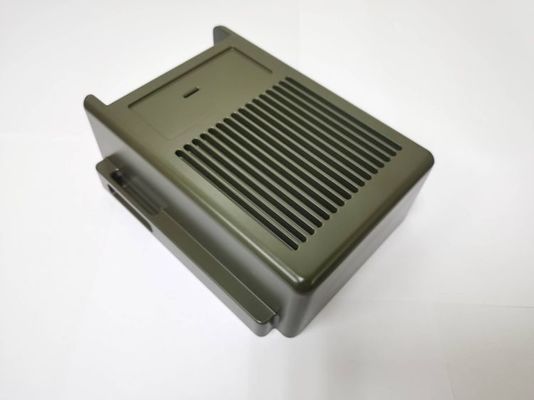 Telecom Aluminium Alloy Die Casting Box CT4 Sandblasting Surface